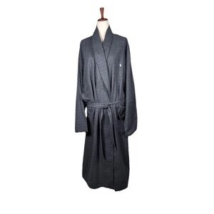Polo by Ralph Lauren Charcoal Robe with Navy Tag